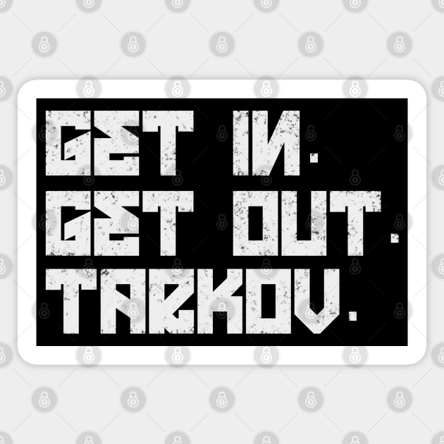 Tarkov Escape From Tarkov Sticker TeePublic